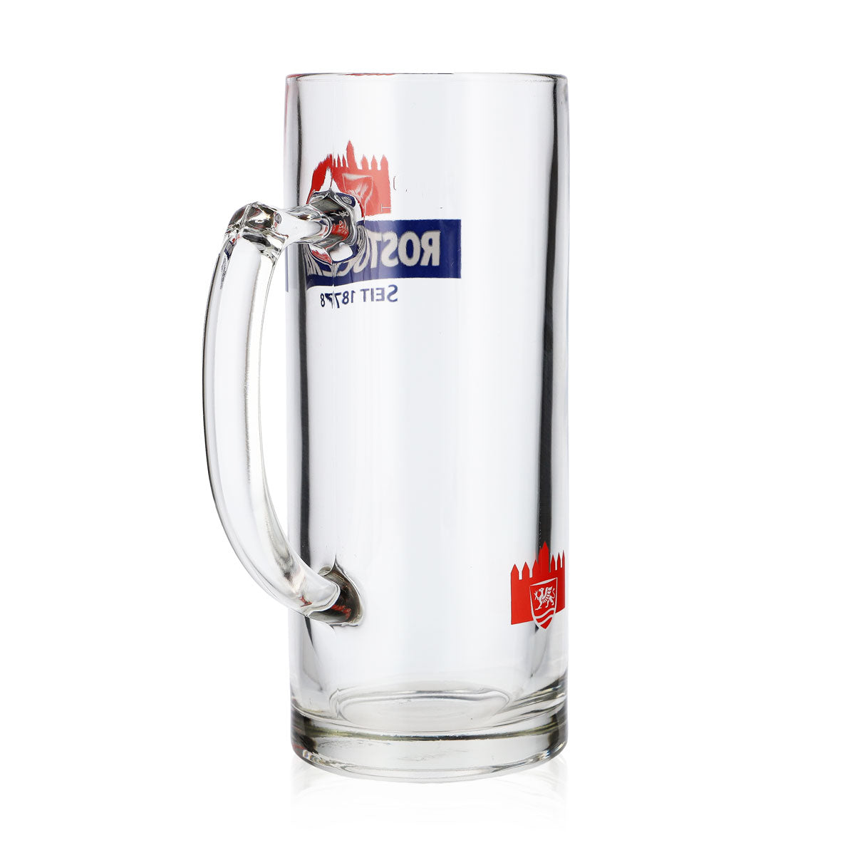 6x Rostocker Bier Glas Krug Bierkrüge 0,5l Exclusiv-Gutsherren Seidel Rastal – Ansicht 5