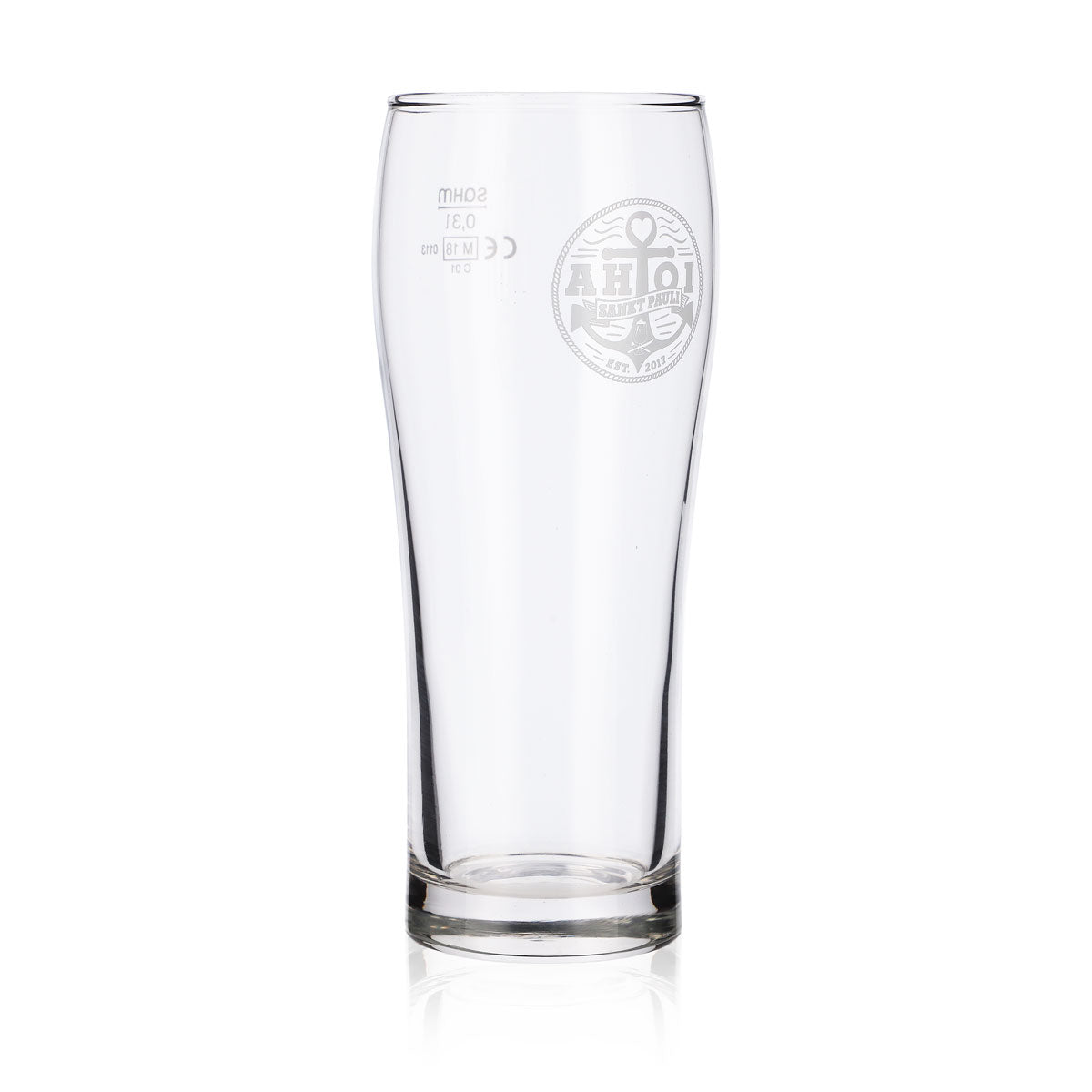 6x Sankt Pauli Bierglas 0,3l Ahoi Willibecher Gläser Set Reeperbahn Kiez Kneipe – Ansicht 4