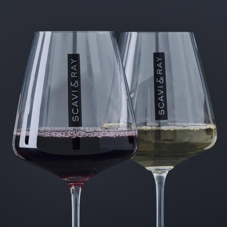 6x Scavi & Ray Sekt Glas 0,2l Wein Prosecco Champagner Gläser Friz Rot Weiß – Ansicht 4