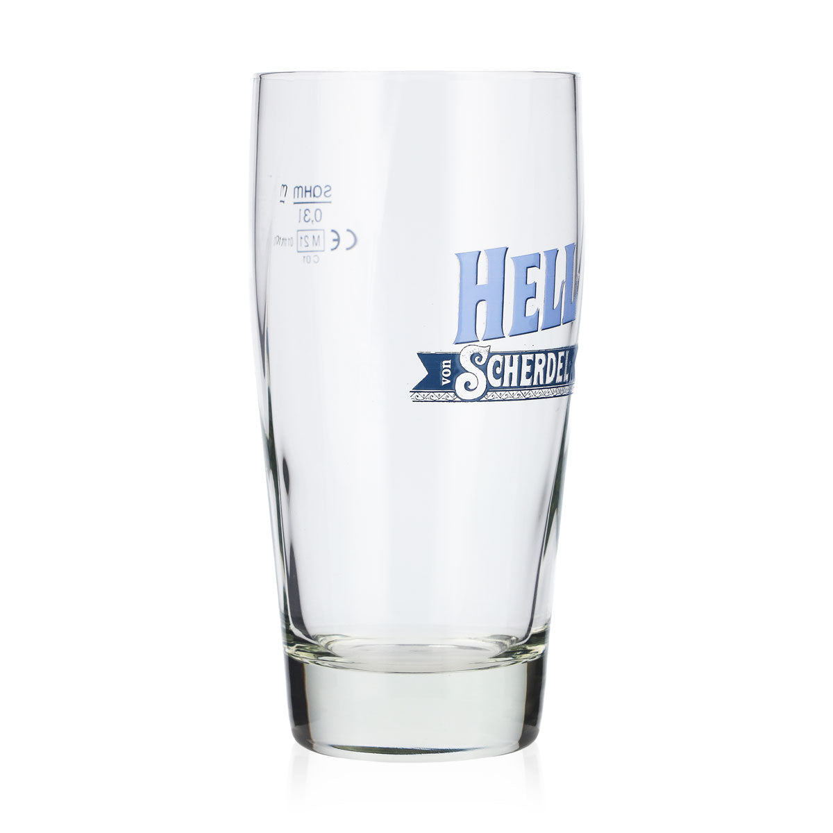 6x Scherdel Bier Glas Biergläser Willibecher 0,3l Becher "Hell" Sahm – Ansicht 3