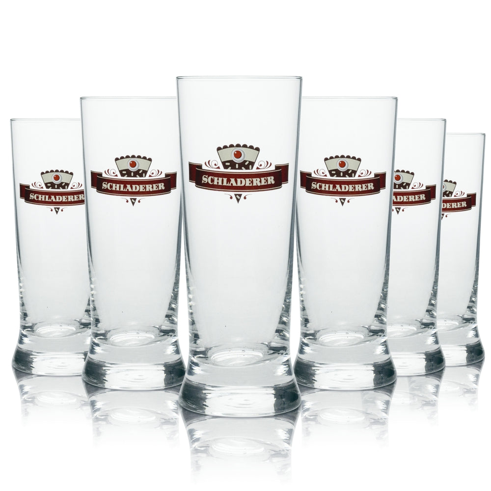 6x Schladerer Schnaps Glas Longdrink 200ml Ritzenhoff