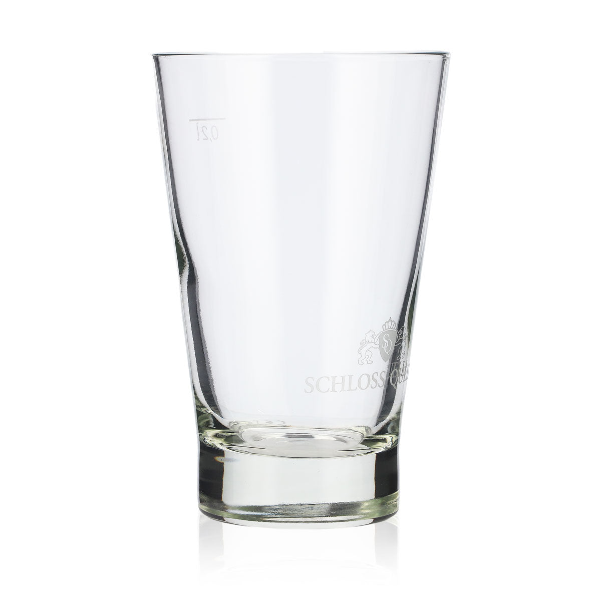 6x Schloss Quelle Wasser Glas 0,2l Wassergläser Becher V-Form – Ansicht 3