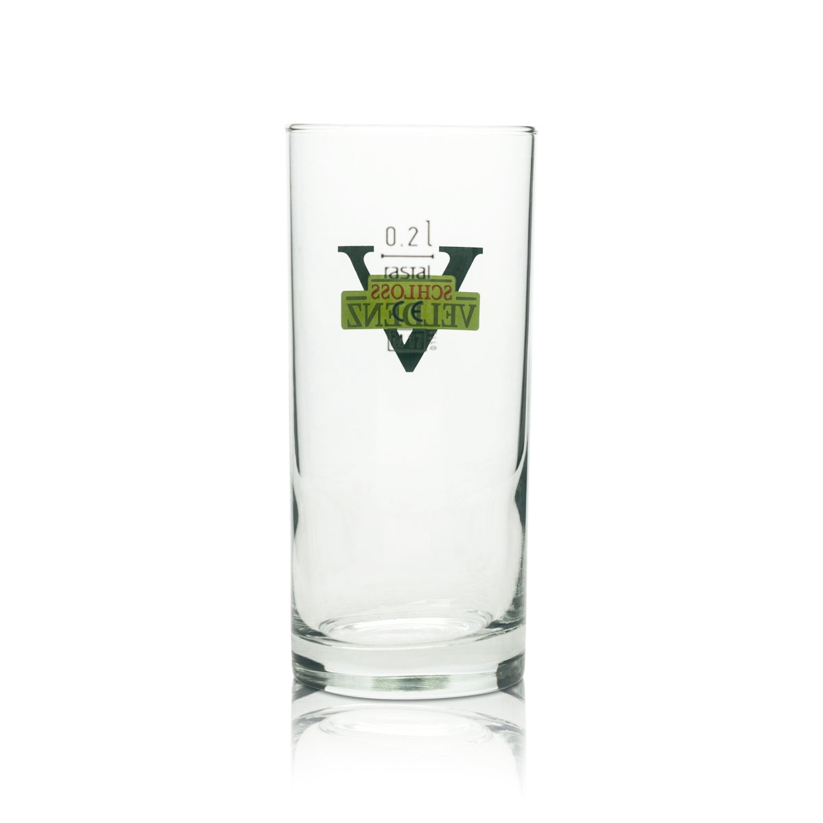 6x Schloss Veldenz Saft Glas 0,2l Becher Rastal Hotel Gläser Gastro Buffet Bar – Ansicht 3