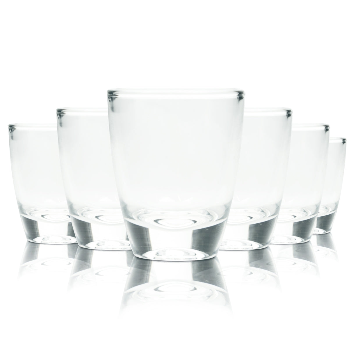 6x Schnaps Glas 2cl Shots Kurze Gläser Stamper Pinnchen Spirituose Bar Party