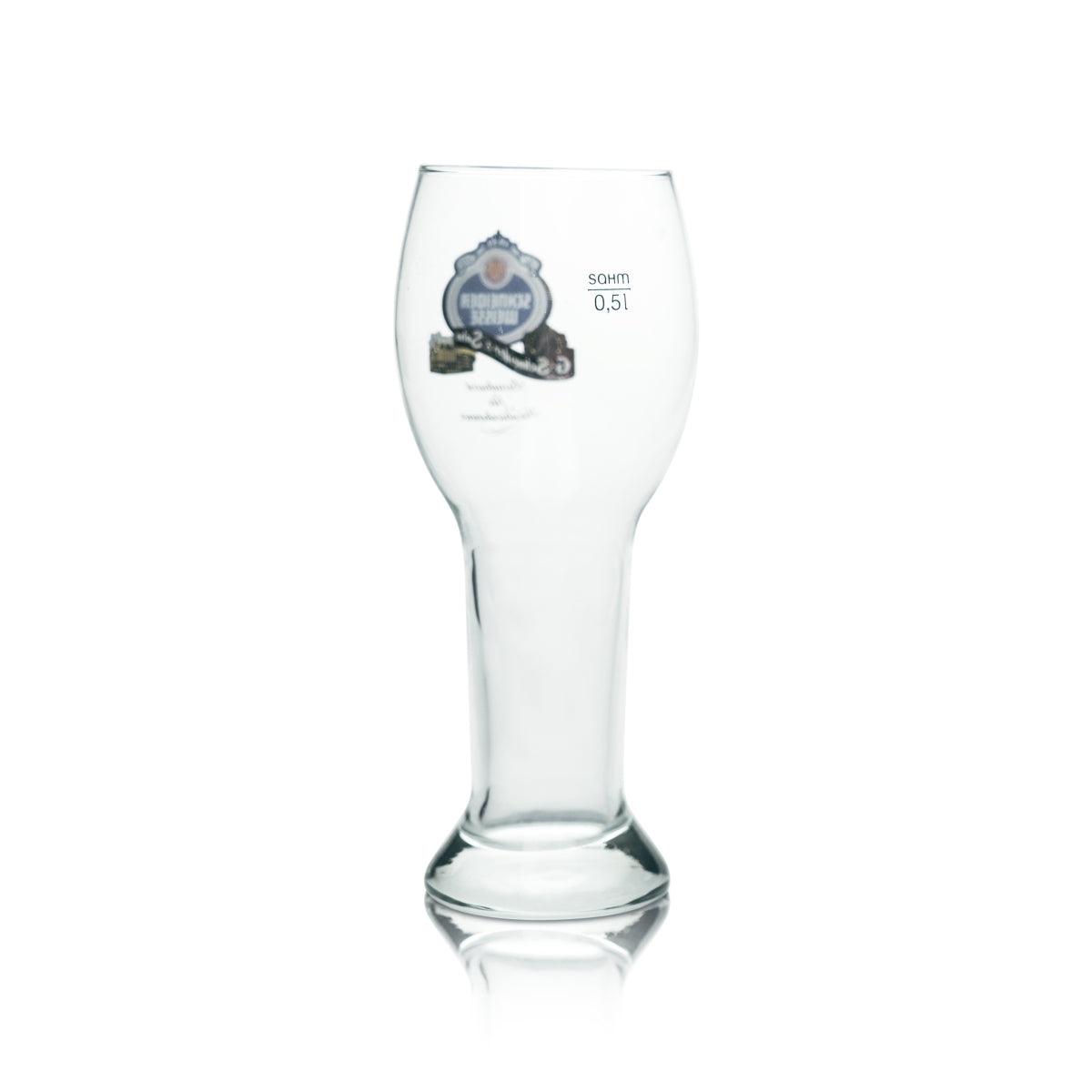 6x Schneider Weisse Glas 0,5l Weißbier Hefe Weizen Gläser Brauerei Gastro – Ansicht 3
