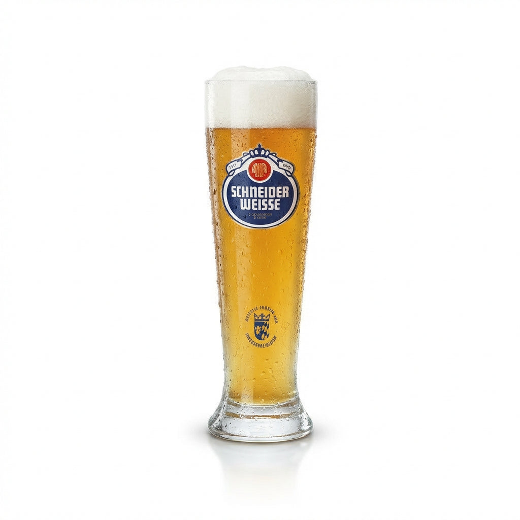 6x Schneider Weisse Weißbiergläser 0,5l – geeicht, für Hefeweizen, Gastronomie – Ansicht 2