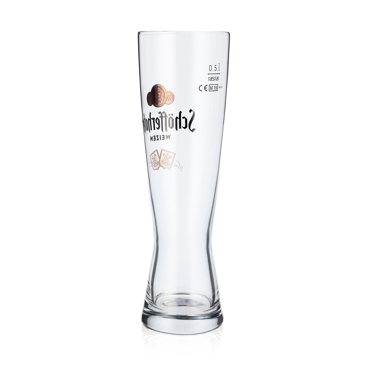 6x Schöfferhofer Bier Glas 0,5l Weißbierglas "Spritzig Prickelnd" Sahm – Ansicht 4