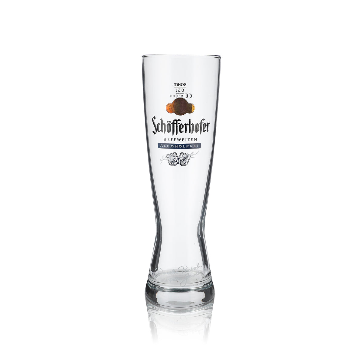 6x Schöfferhofer Glas 0,5l Weißbier Hefeweizen Alkoholfrei Gläser Set Brauerei – Ansicht 3