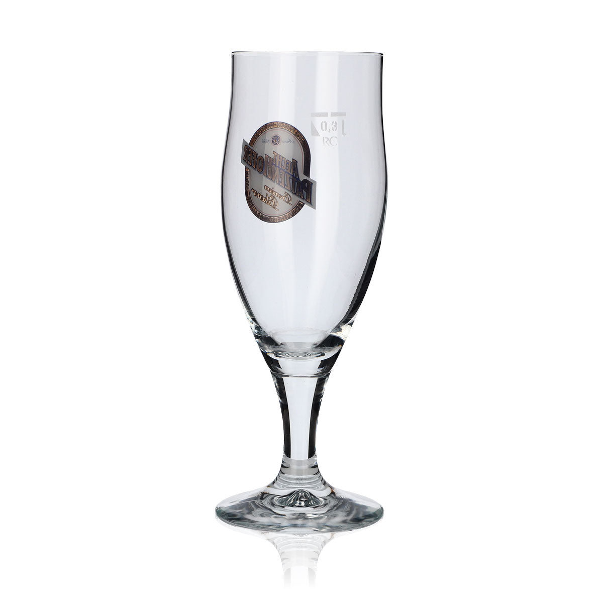 6x Schultheiss Glas 0,3l Lager Gläser Aecht Patzenhofer Bierglas Pokal – Ansicht 4