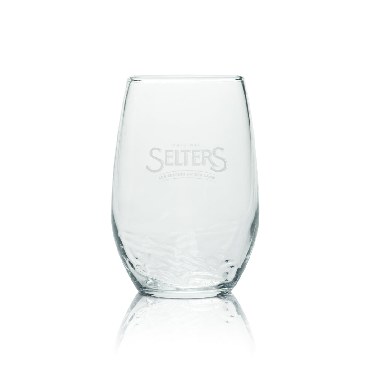 6x Selters Glas 0,2l Becher Tumbler Gläser Kontur Relief Mineral Wasser Sprudel – Ansicht 2