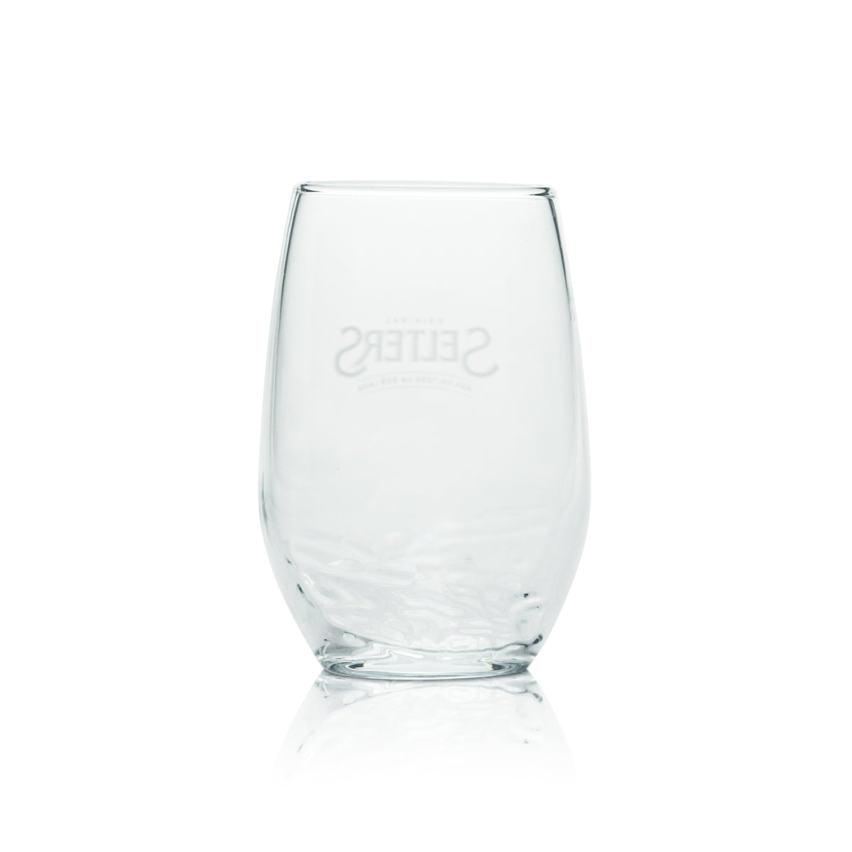 6x Selters Glas 0,2l Becher Tumbler Gläser Kontur Relief Mineral Wasser Sprudel – Ansicht 3