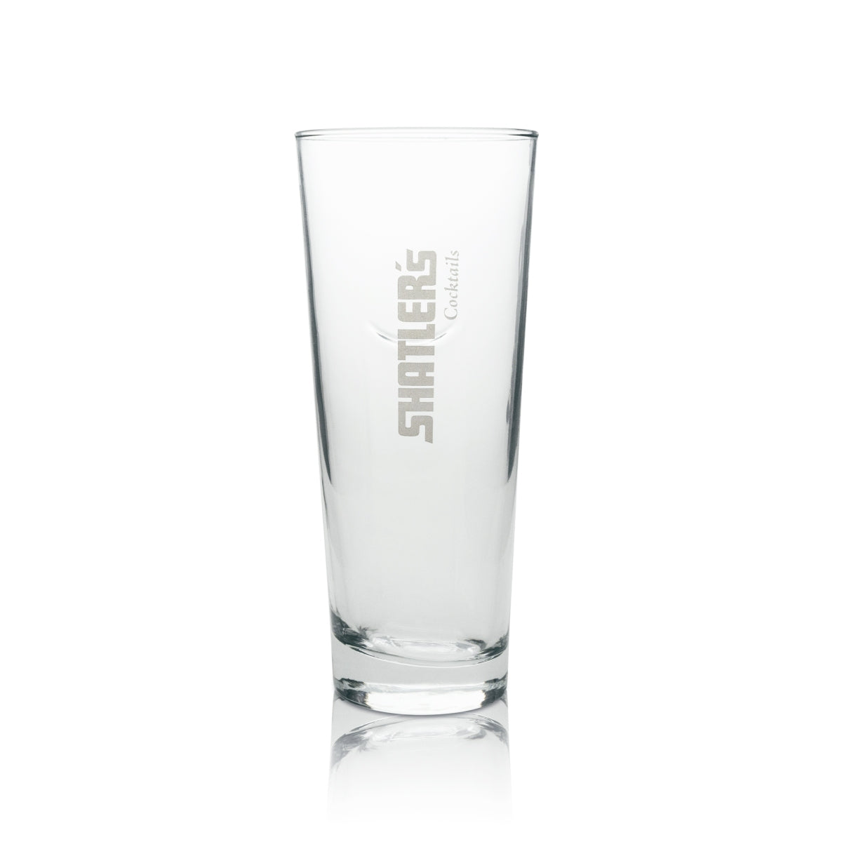 6x Shatlers Cocktails Glas Longdrink 400ml weisses Logo – Ansicht 2