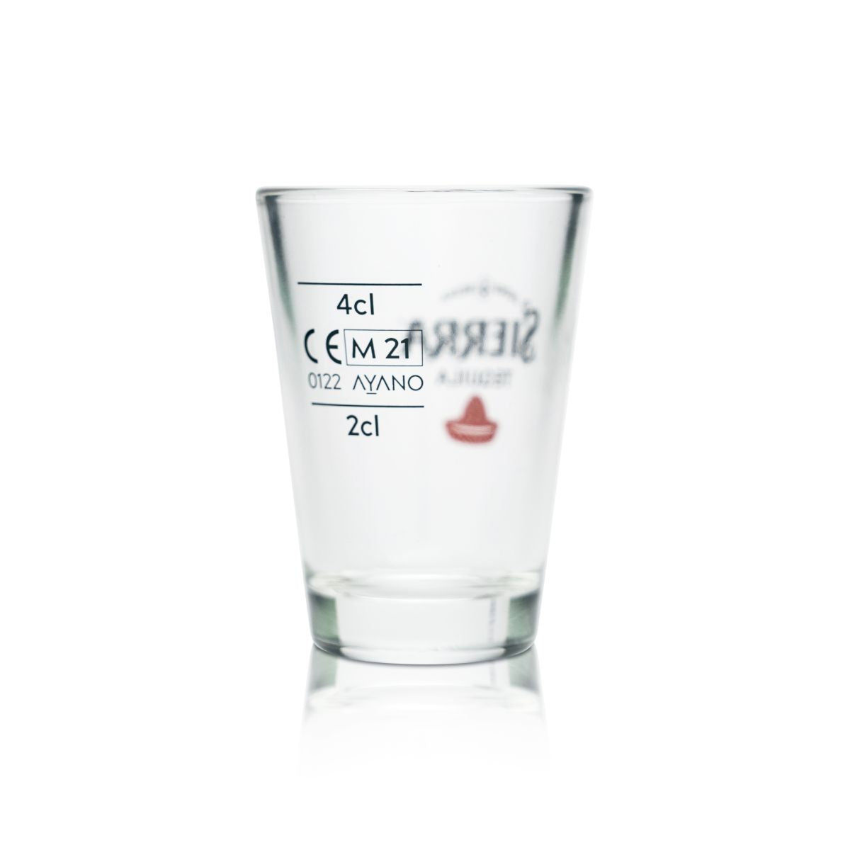 6x Sierra Tequila Glas 4cl Shotgläser Schnapsgläser Kurze Geeicht Gastro Kneipe – Ansicht 3