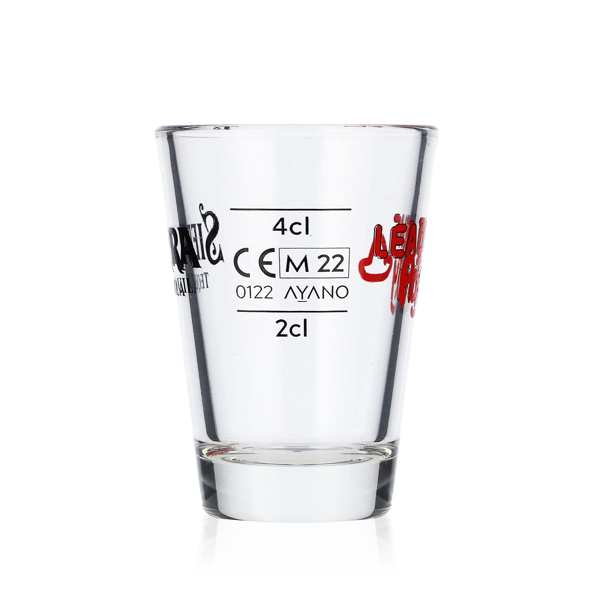 6x Sierra Tequila Glas Shotglas Stamper Kurze Partyshot 4cl "Lead the Party" – Ansicht 5