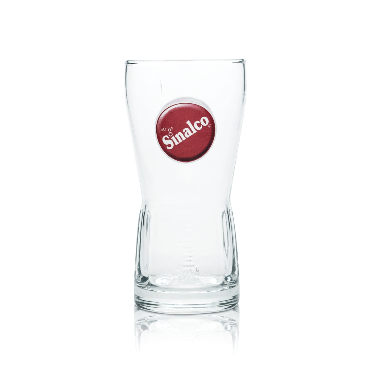 6x Sinalco Glas 0,3l Becher Gläser Relief Kontur Limo Softdrink Gastro Geeicht – Ansicht 2
