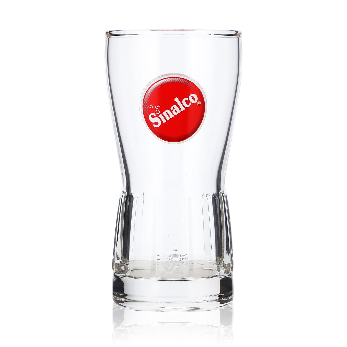 6x Sinalco Softdrink Glas 0,1l Gläser Limonadenglas Becher Kontur – Ansicht 2
