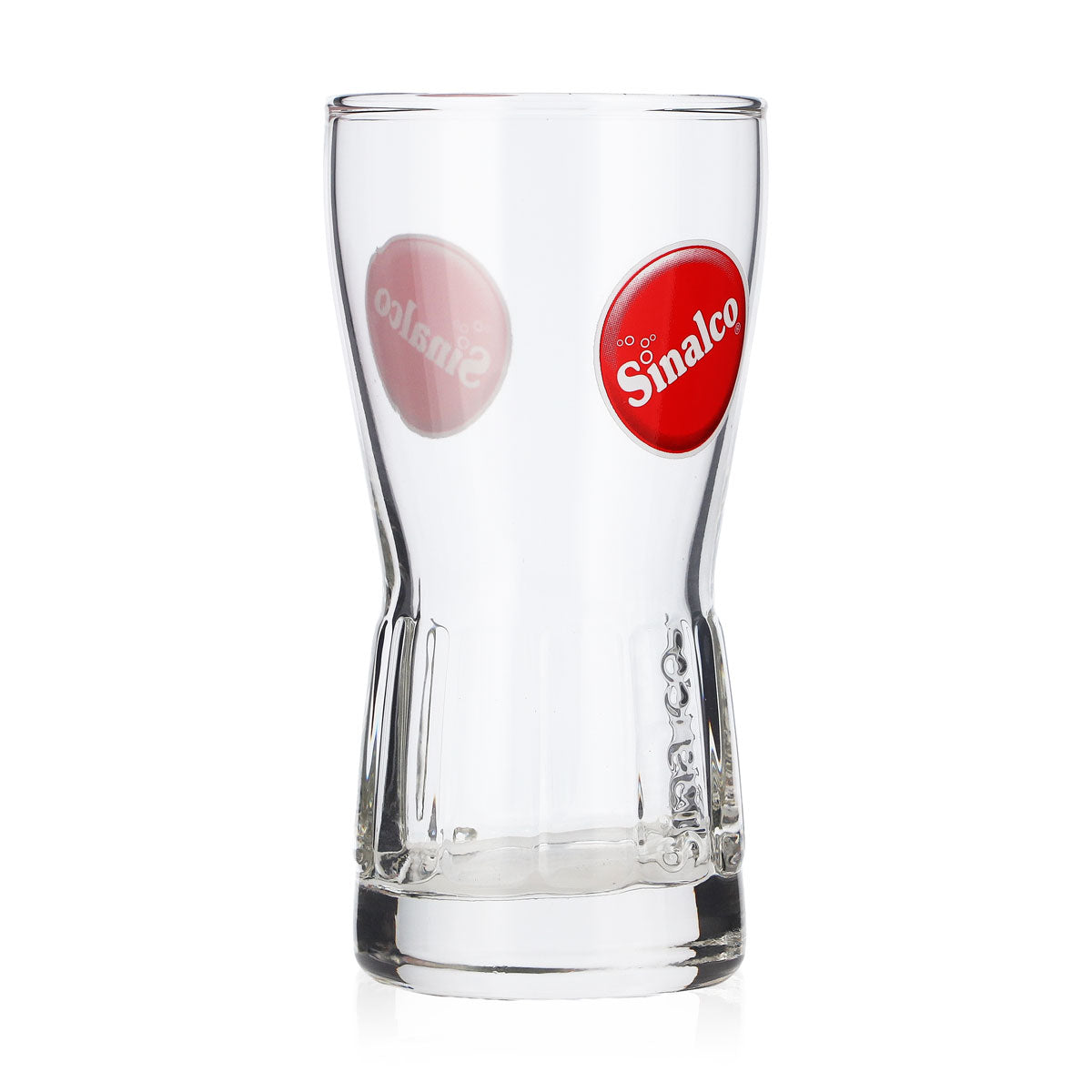 6x Sinalco Softdrink Glas 0,1l Gläser Limonadenglas Becher Kontur – Ansicht 3