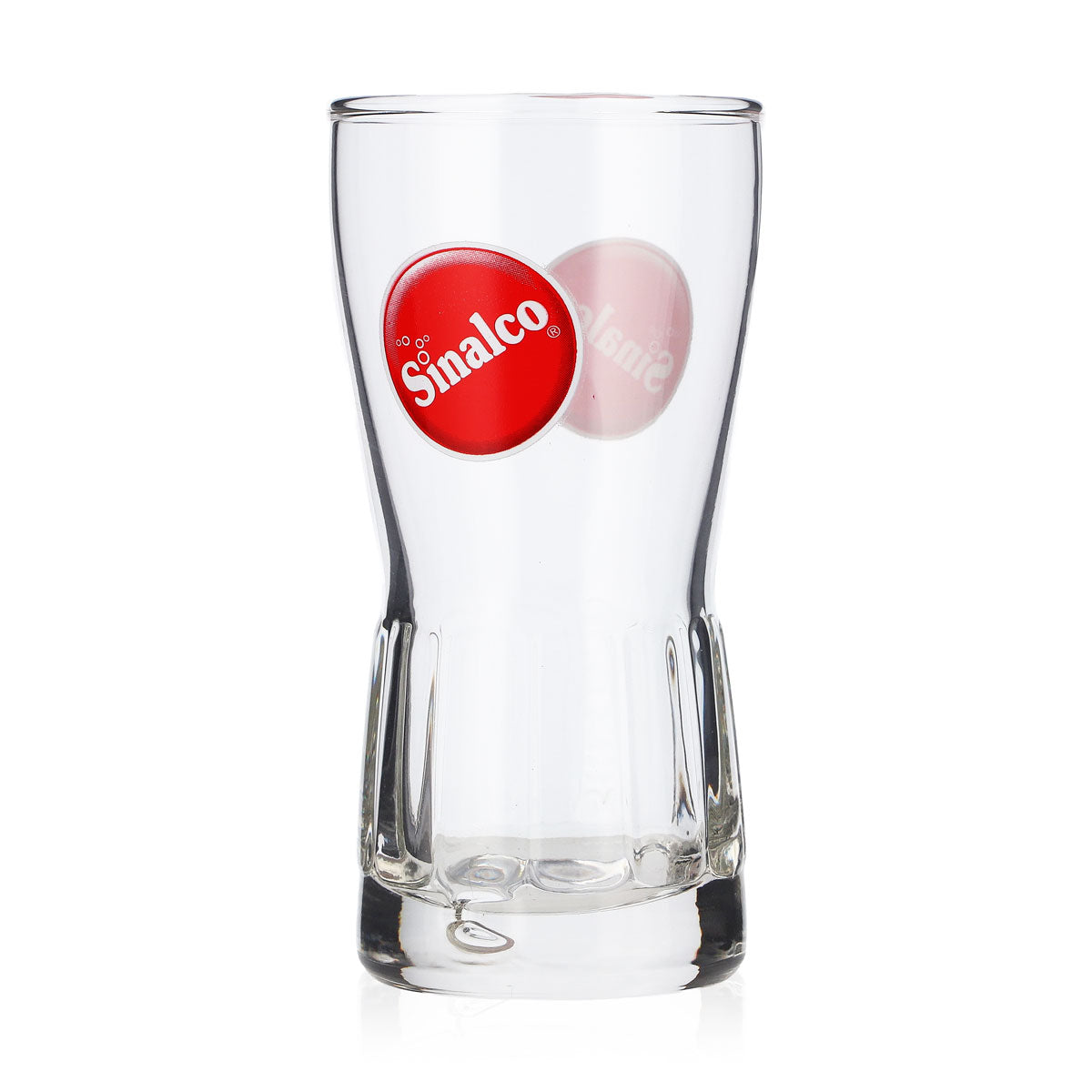 6x Sinalco Softdrink Glas 0,1l Gläser Limonadenglas Becher Kontur – Ansicht 4