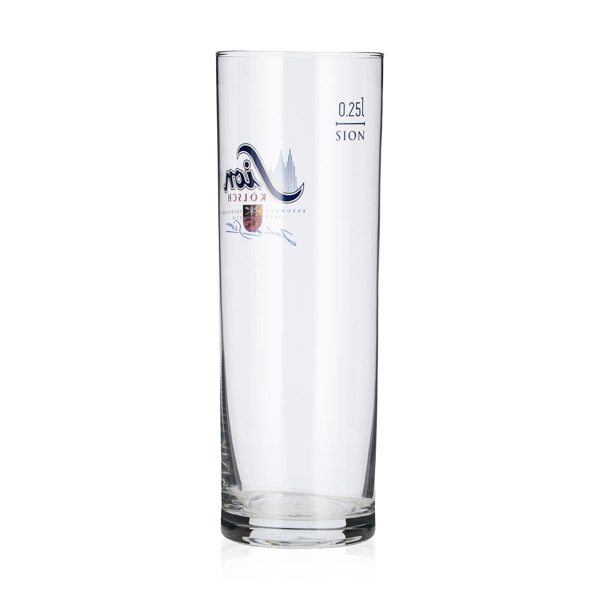 6x Sion Bier Glas 0,25l Stange Brauhaus tradition Kölschglas – Ansicht 4