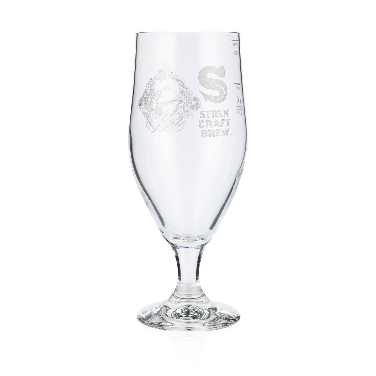 6x Siren Craft Brew Bier Glas 0,3l Biergläser Pokal Rastal – Ansicht 3