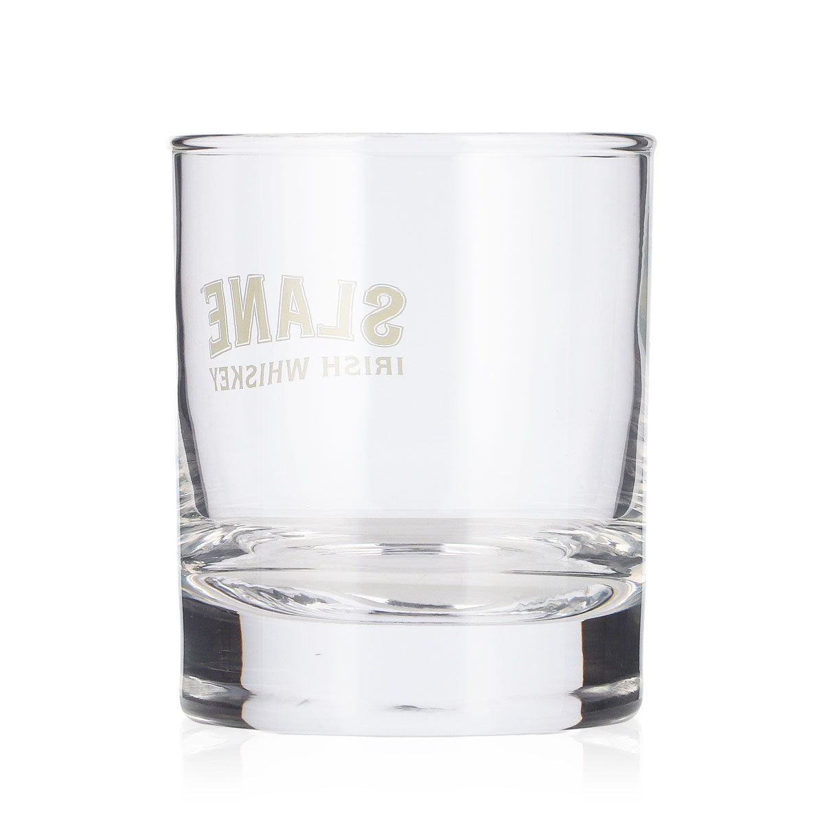 6x Slane Whiskey Glas 0,2l Tumbler Gelbes Logo Rocks Whiskyglas – Ansicht 4