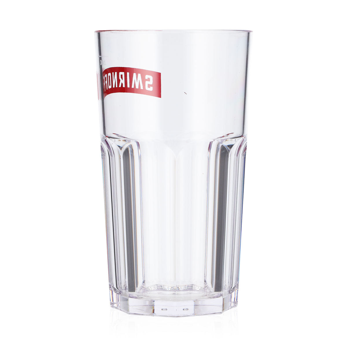 6x Smirnoff Vodka MehrwegbecherPartybecher Acryl/Kunststoff rotes Logo – Ansicht 4