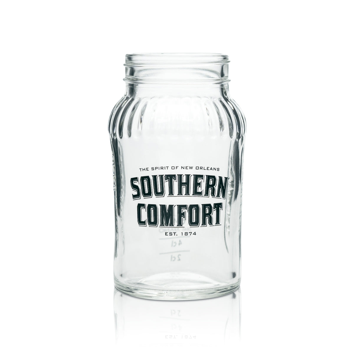6x Southern Comfort Whiskey Glas Mason Jar 330ml Schraubverschluß Gläser Longdrink – Ansicht 2