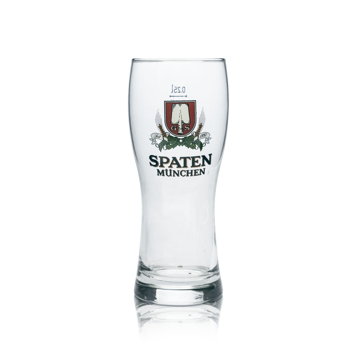 6x Spaten Bier Glas 0,25l Becher Pokal Gläser Bayern München Gastro Brauerei Bar – Ansicht 2