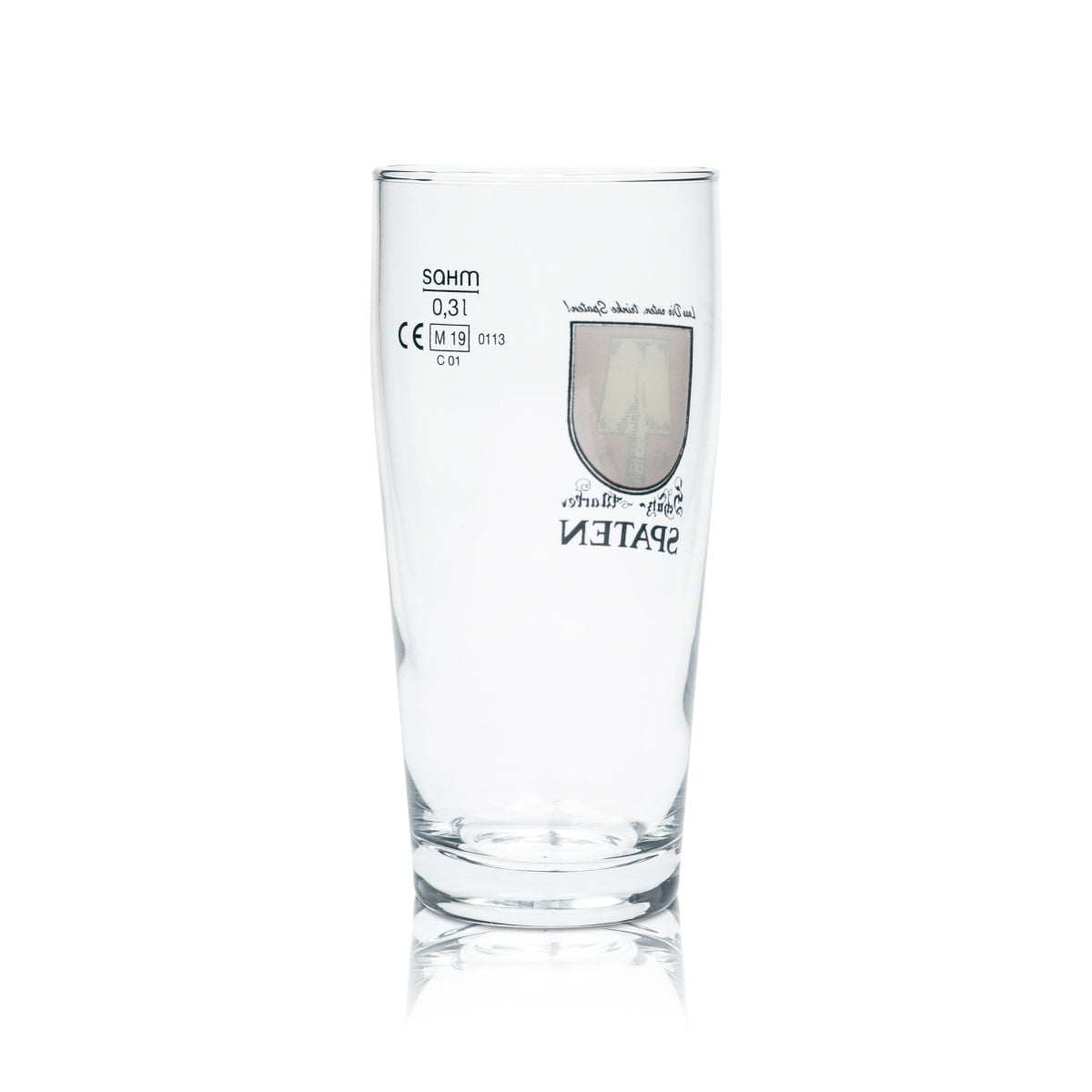 6x Spaten Bier Glas 0,3l Becher Willi Gläser Brauerei Tumbler Löwen Wappen Beer – Ansicht 4