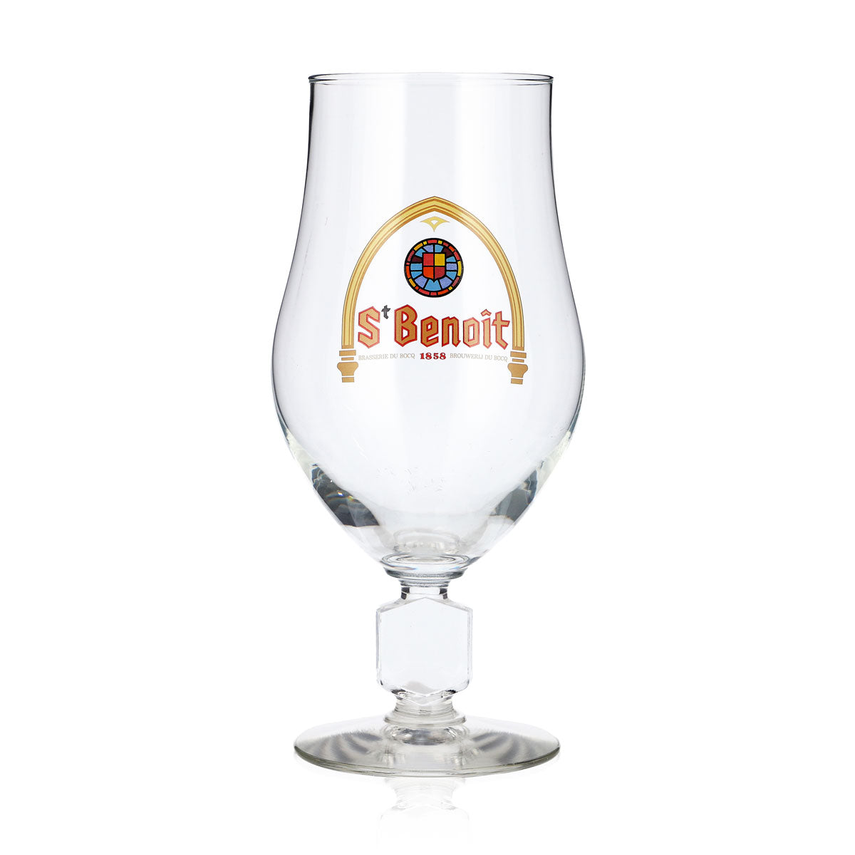 6x St. Benoit Bier Glas 0,47l Pokal (6er Set) – Ansicht 2