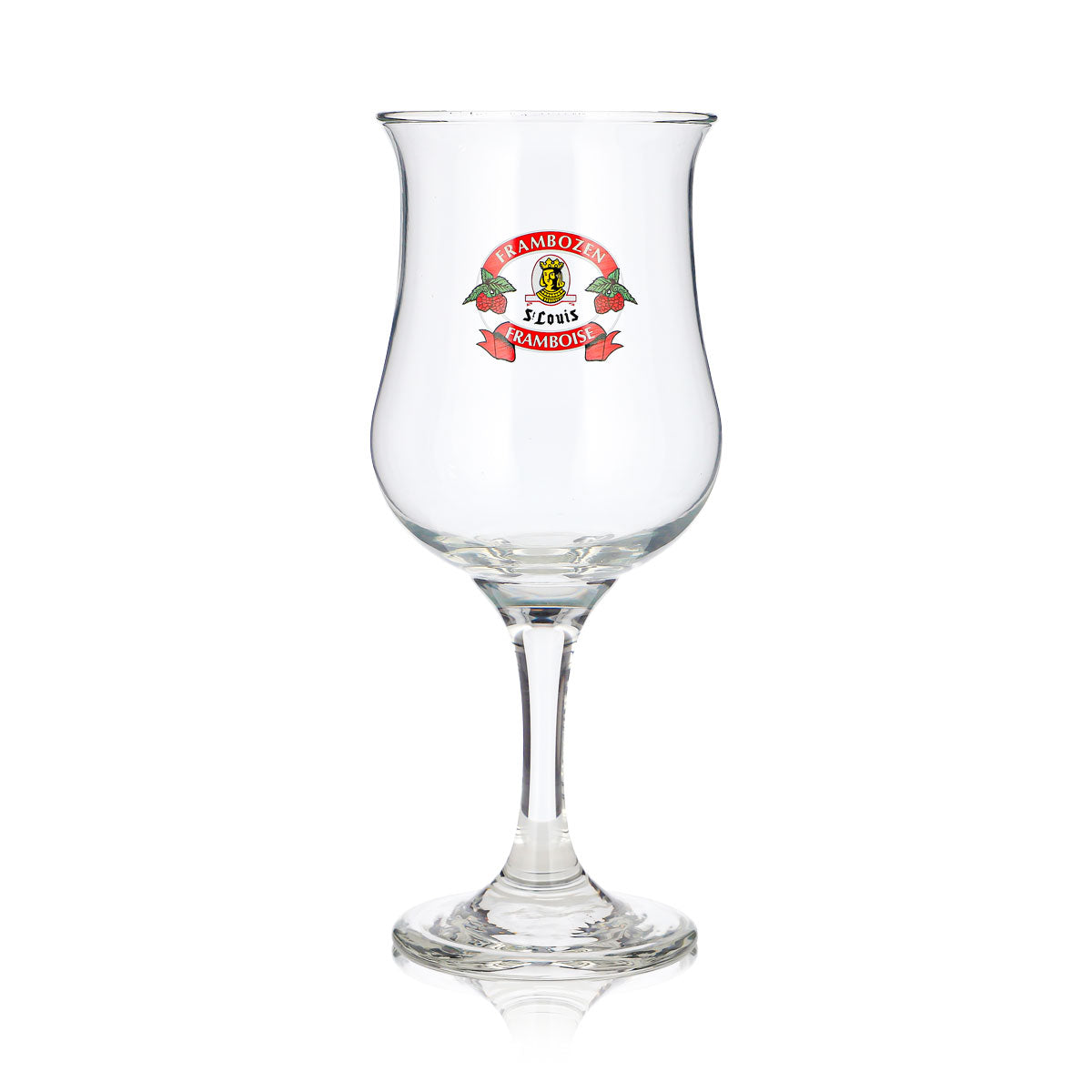 6x St. Louis Bier Glas 0,37l Pokal "Frambozen" Dema Goblet – Ansicht 3