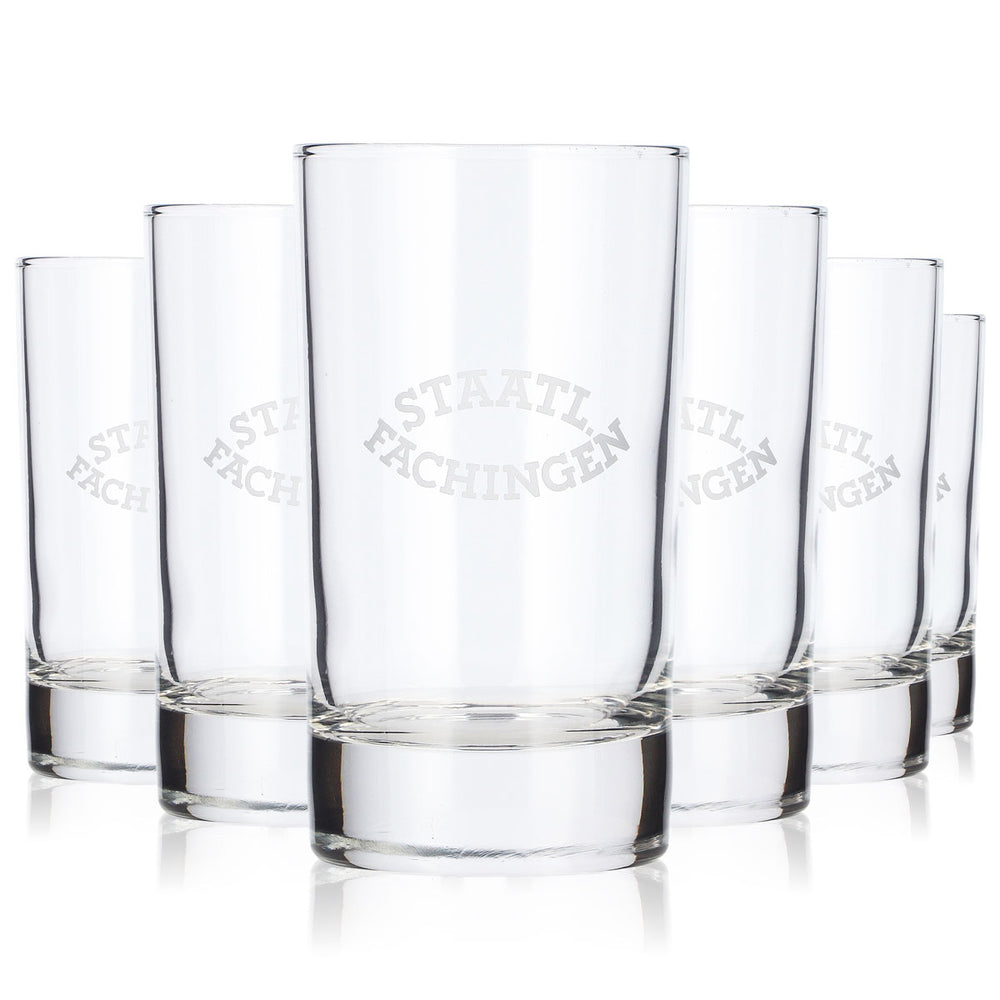 6x Staatl. Fachingen Wasser Glas 0,15l Arcoroc (6er Set)
