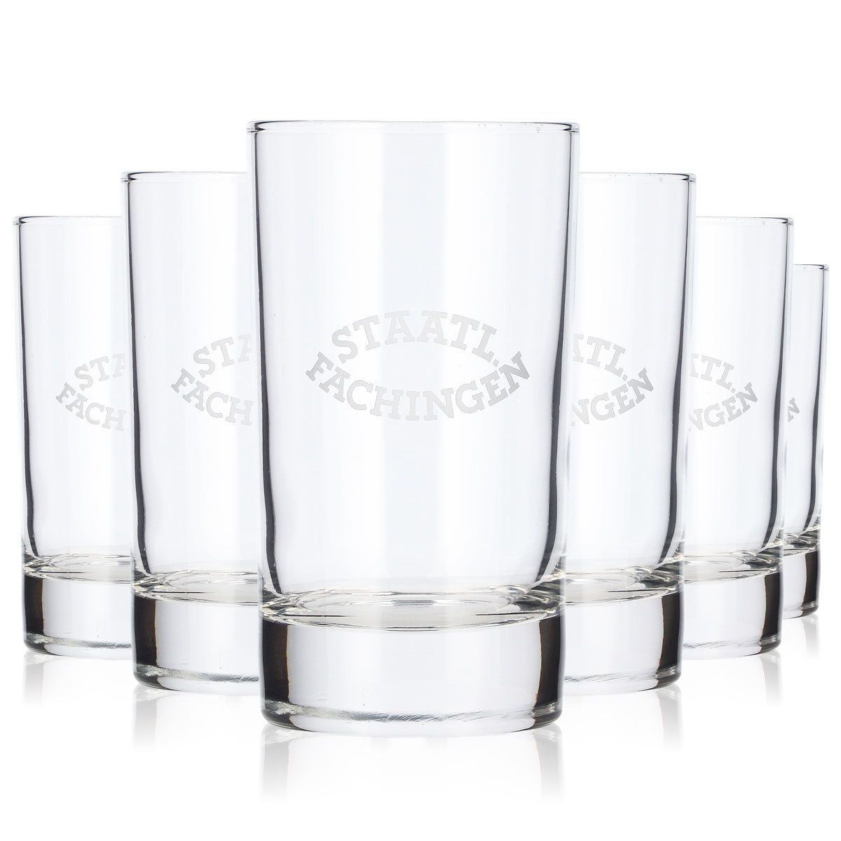 6x Staatl. Fachingen Wasser Glas 0,15l Arcoroc (6er Set)