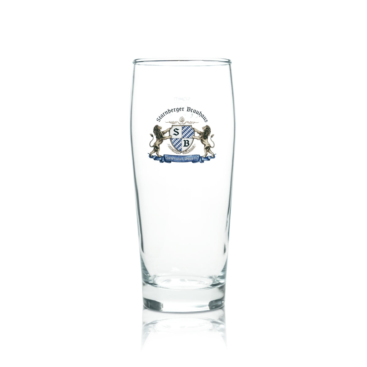 6x Starnberger Brauhaus Bier Glas 0,5l Becher Willi Gläser Beer Cup Helles Bar – Ansicht 2