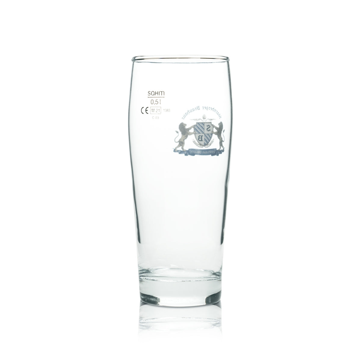 6x Starnberger Brauhaus Bier Glas 0,5l Becher Willi Gläser Beer Cup Helles Bar – Ansicht 3