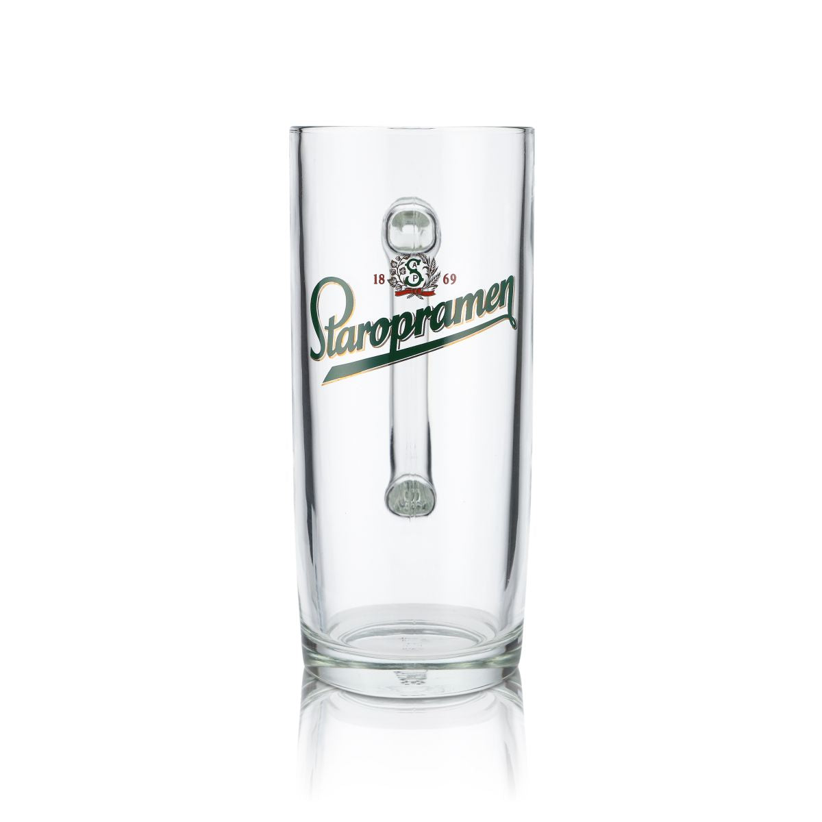 6x Staropramen Glas 0,5l Bierkrug Humpen Seidel Gläser Set Brauerei Czech – Ansicht 2