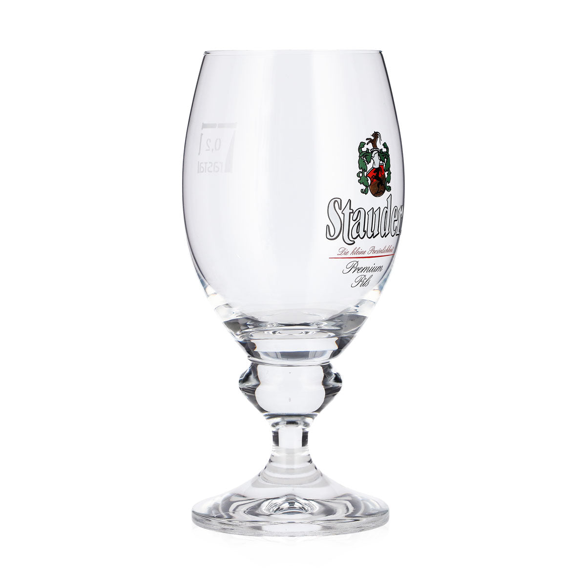 6x Stauder Bier Glas 0,2l Pokal Premium Pils Rastal – Ansicht 3