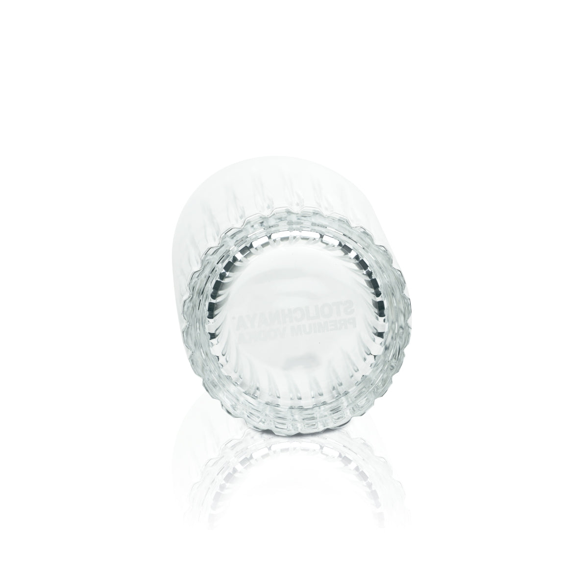 6x Stolichnaya Vodka Glas 0,4l Longdrink Relief Cocktail Gastro Gläser Kristall – Ansicht 4