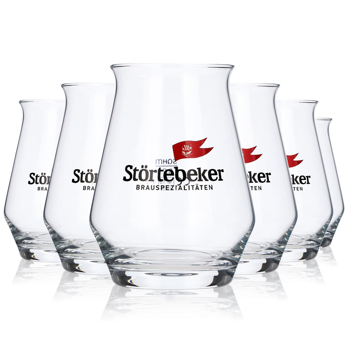 6x Störtebeker Bier Bierglas Gläser Verkostungsglas 0,2l Design Glas Tulpe – Ansicht 5
