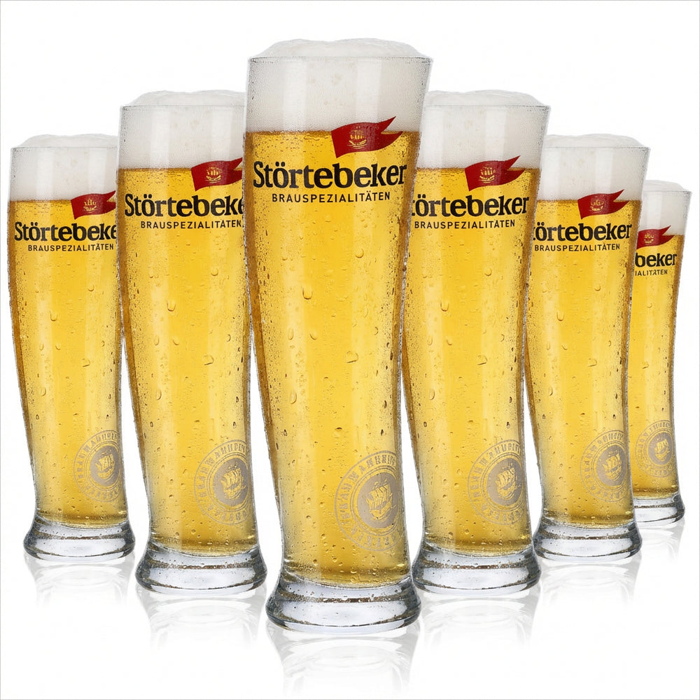 6x Störtebeker Segelglas Bierglas 0,3l Sydney Design Craft Beer Gläser Set