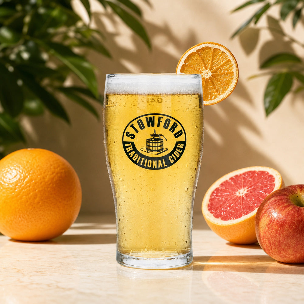 6x Stowford Cider Bierglas 0,4l Pintglas Willi Becher Gläser Set Irish Brewery