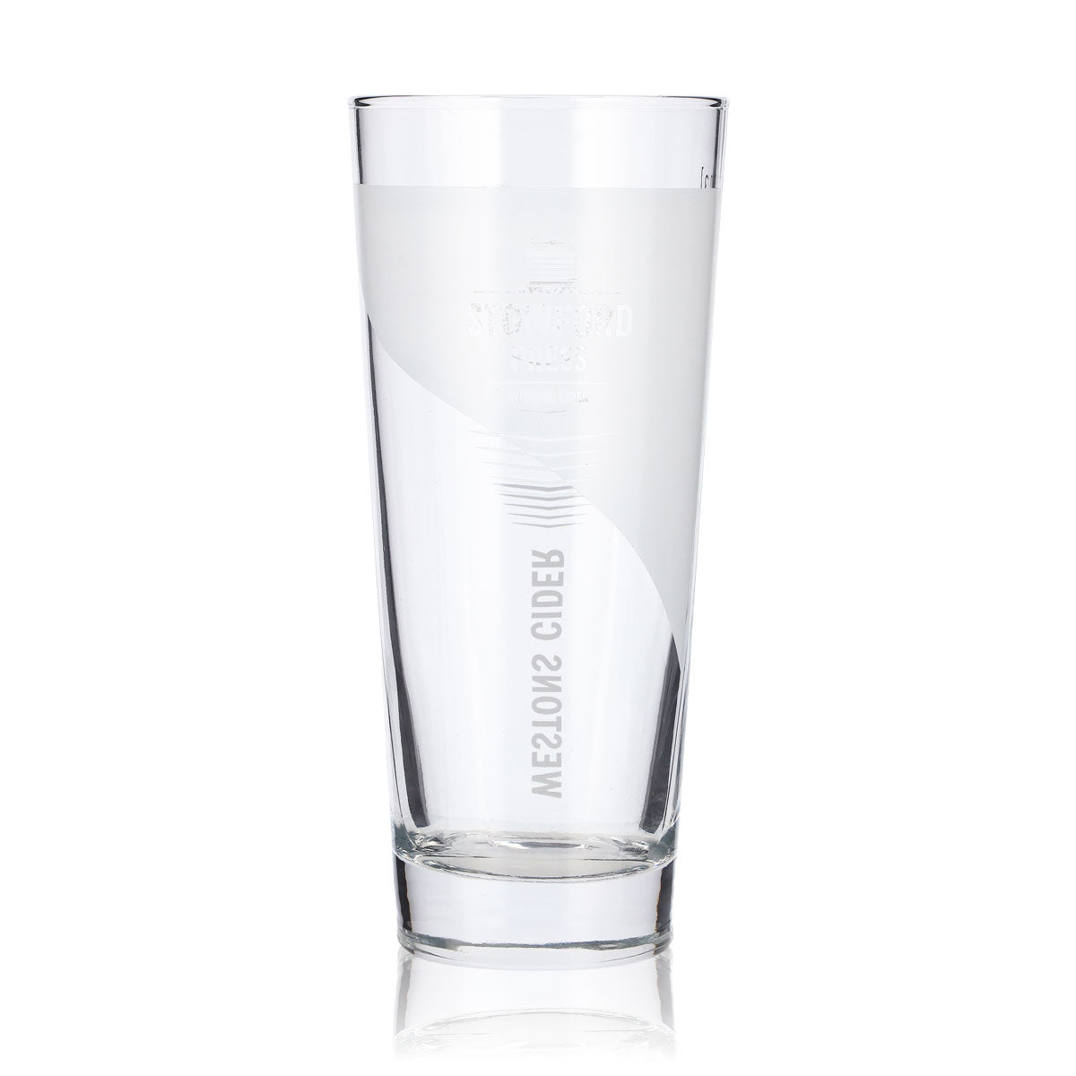 6x Stowford Glas 300ml-399ml Cider 0,3l Longdrink Relief rastal – Ansicht 2