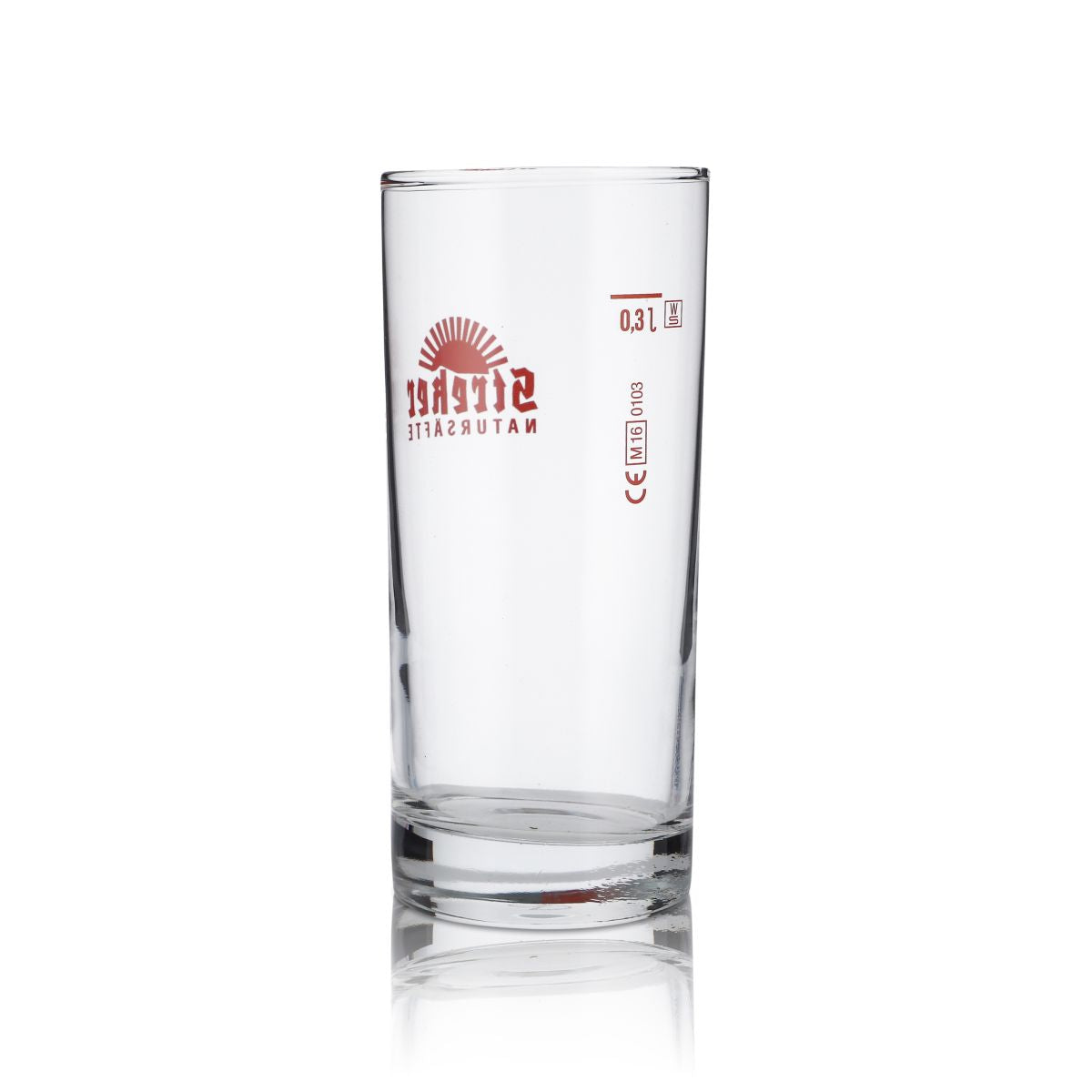 6x Streker Glas 0,3l Saft Becher Gläser Set Natursäfte Gastro Mineralwasser – Ansicht 3