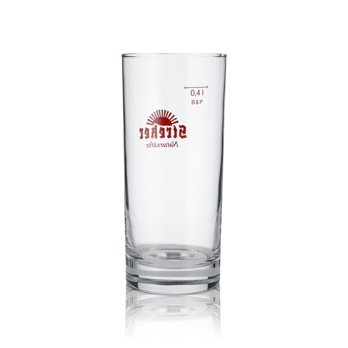 6x Streker Glas 0,4l Saft Becher Gläser Set Natursäfte Gastro Mineralwasser – Ansicht 3