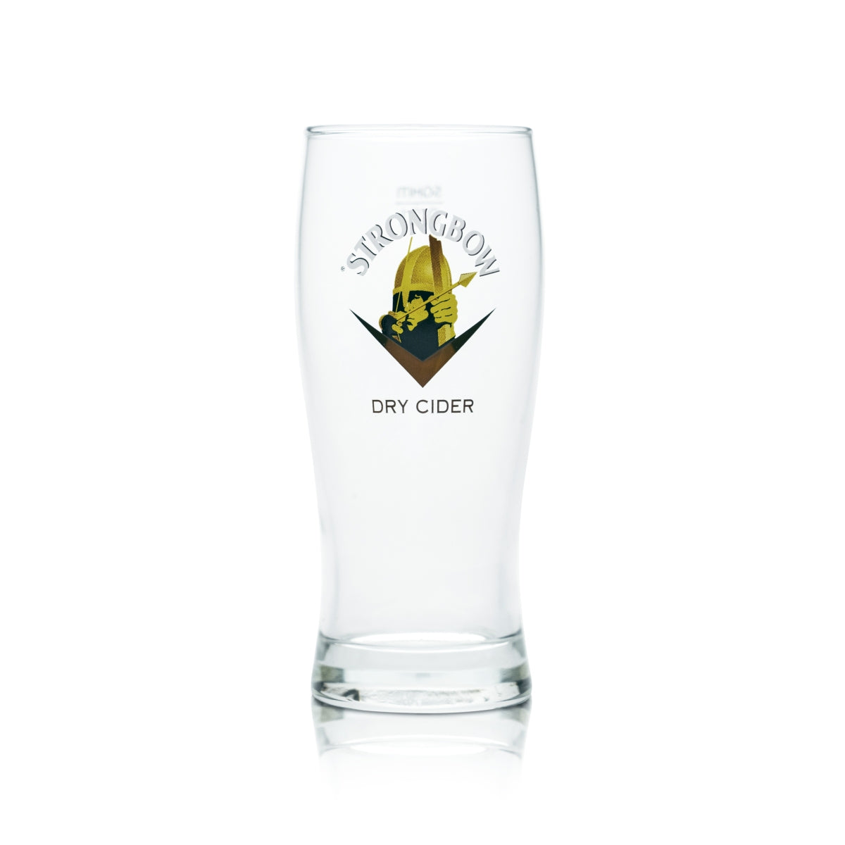 6x Strongbow Glas 0,3l Pokal Pint Gläser Dry Cider Apfel Bier Gastro Geeicht UK – Ansicht 2