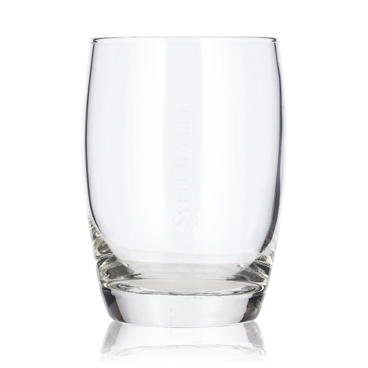 6x Sylt Quelle Whiskey Glas 0,34l Tumbler Transparentes Logo Lowball – Ansicht 2