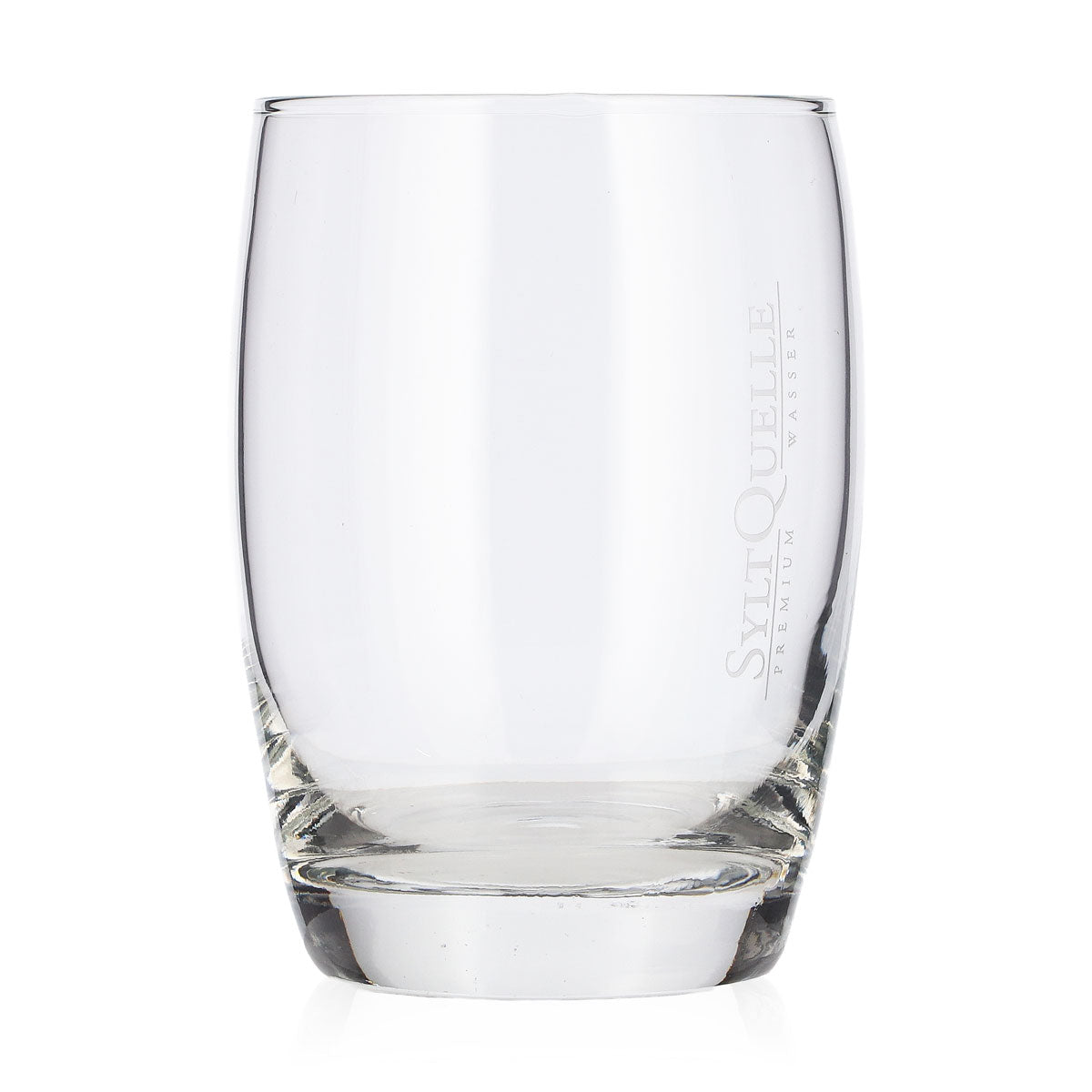 6x Sylt Quelle Whiskey Glas 0,34l Tumbler Transparentes Logo Lowball – Ansicht 3