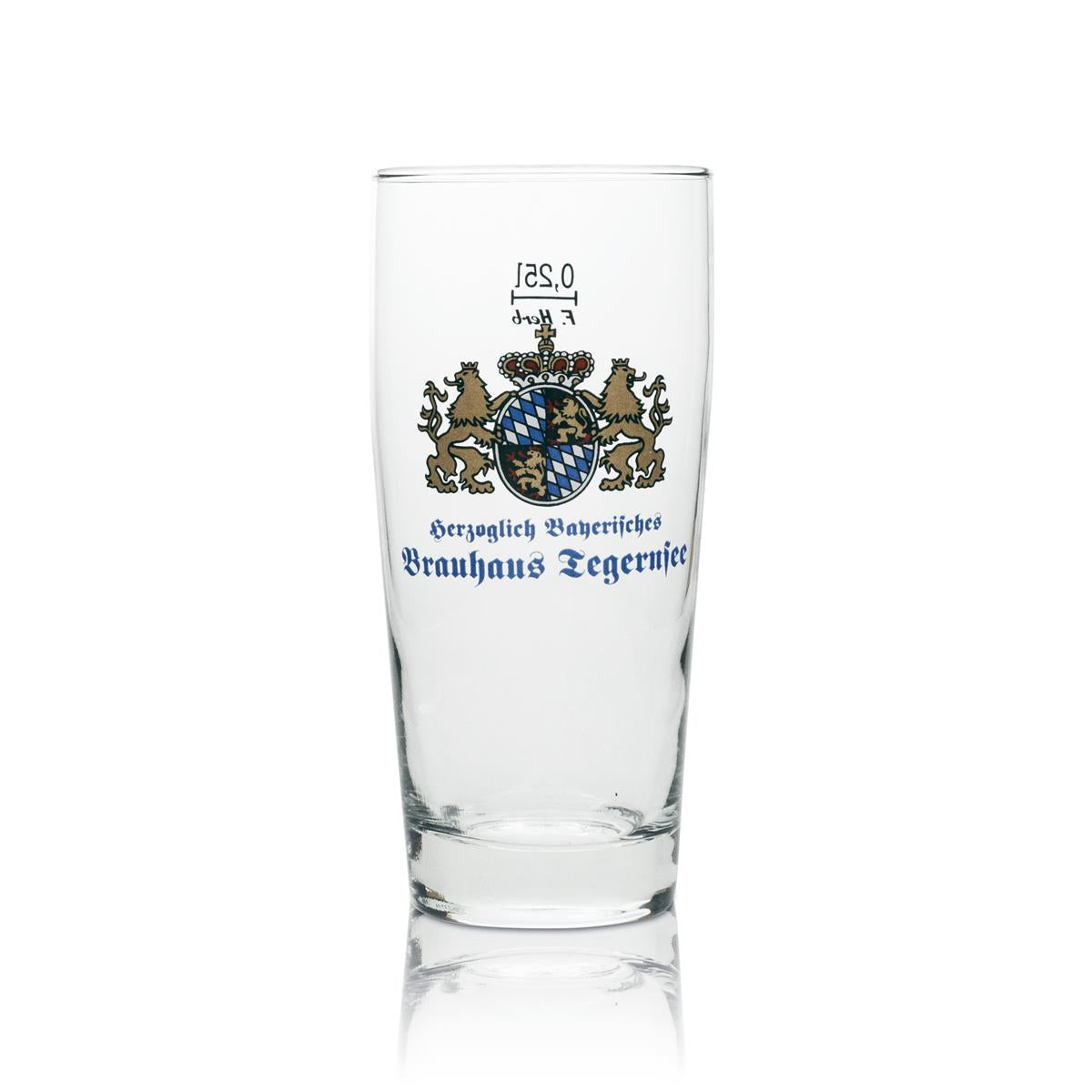 6x Tegernsee Bier Glas 0,25l Becher Sahm – Ansicht 2