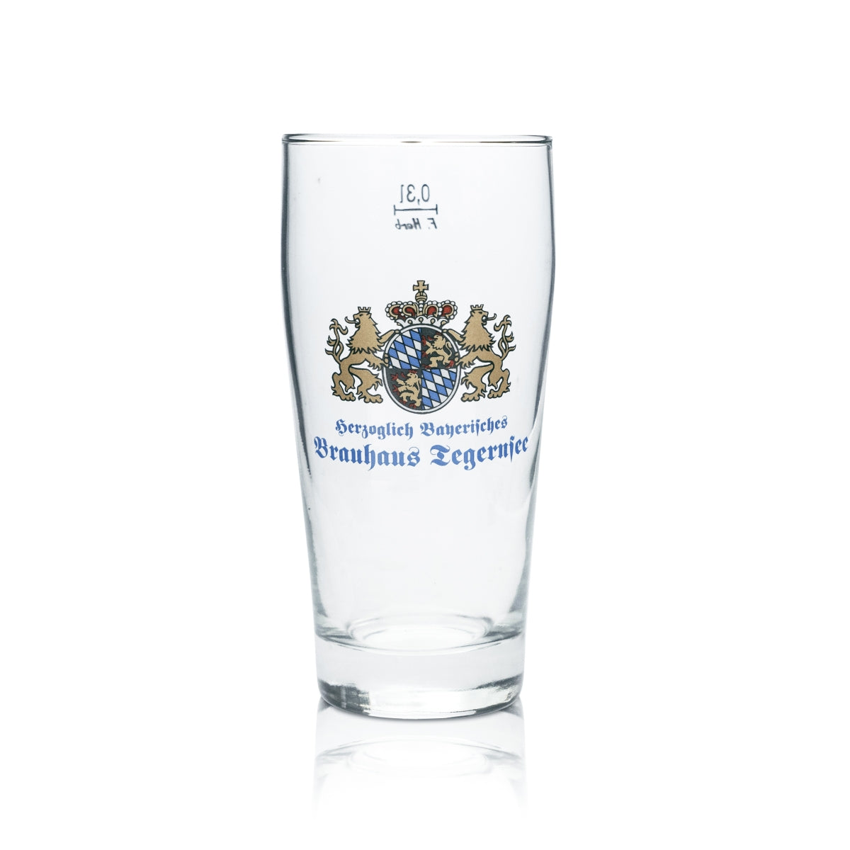 6x Tegernsee Bier Glas 0,3l Becher Gläser Brauerei Brauhaus Bayern Gastro Bar – Ansicht 2