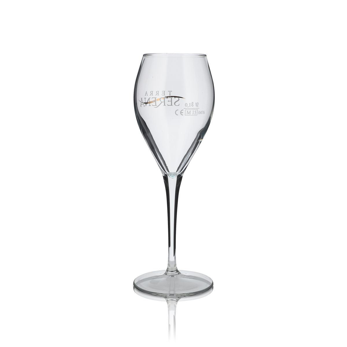 6x Terra Serena Glas 0,26l Champagner Flöte Stielglas Sekt Secco Gläser Set – Ansicht 3